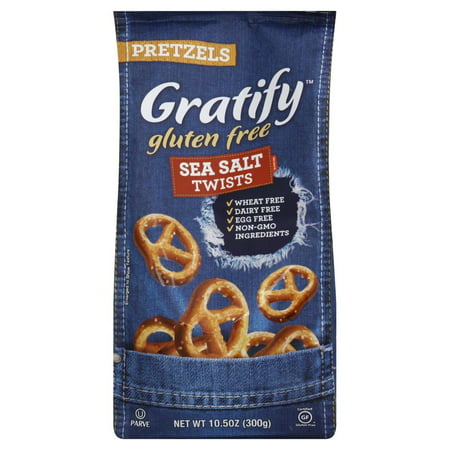 Gratify Gluten Free Pretzel Twists, 10.5 Oz - Walmart.com
