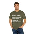 thumbnail image 4 of Humorous Getting Older Sarcastic Gag Sayings Gift Hilarious Senior Citizens Quote Men Women Unisex Garment-Dyed T-shirt, 4 of 4