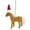 Brown, variant on Moocorvic Christmas Hanging Horse Christmas Tree Decor for Home, Christmas Decorations Indoor Home Decor Realistic Horse Birthday Party Supplies for Kids Boys Girls
