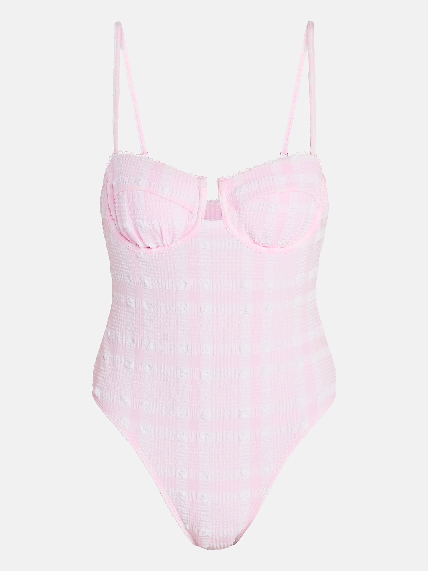 No Boundaries Underwire One-Piece Swimsuit, Women's XXS-XXL