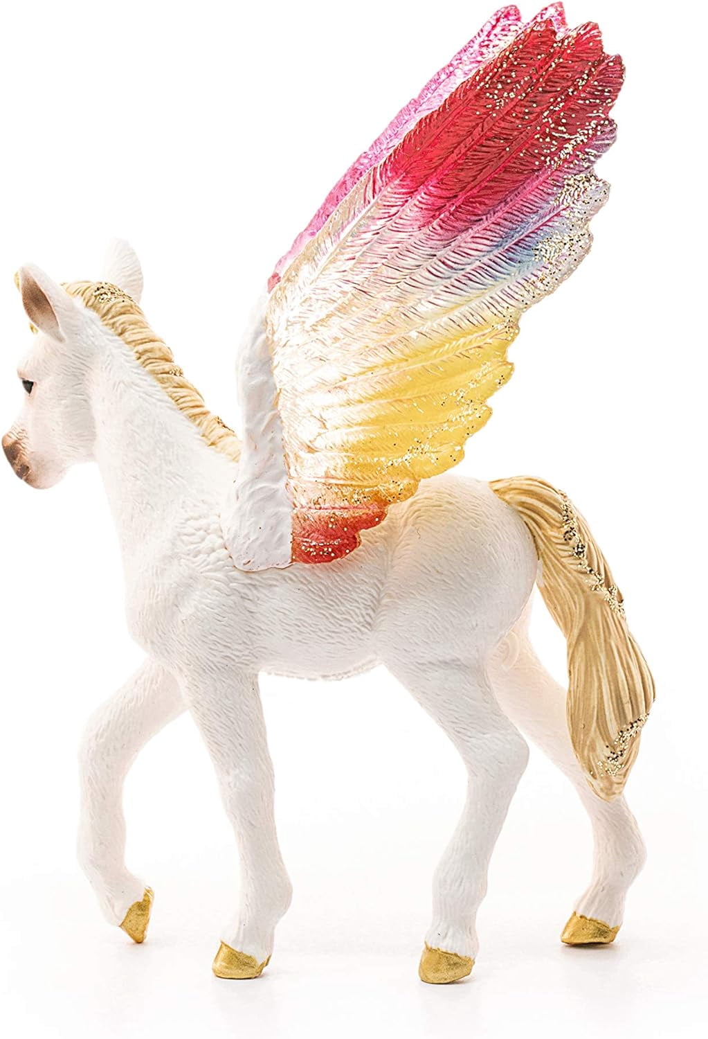 Schleich - Bayala: Winged Rainbow Unicorn Toy Figurine Educational Playset, 1 Pc