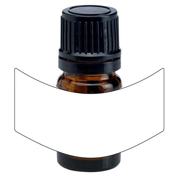 Mr-Label Essential Oil Labels – for Inkjet/Laser Printer – Fit 5ml/10ml/15ml/30ml Bottles and Rollers –Smudge-Proof | Strong Glue (400 Rectangles)