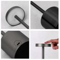 thumbnail image 4 of Lámpara de mesa LED USB regulable Eye Protect Luz nocturna junto a la cama (oro rosa), 4 of 8