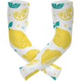 thumbnail image 1 of Manches de Bras de Citron avec Trou de Pouce UV Protection Solaire Respirante Manches de Bras de Refroidissement pour le Cyclisme Course Baskrtball Conduite Pêche, 1 of 7