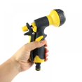 thumbnail image 3 of 8 Pattern Multi Function Garden Hose Pipe Water Nozzle Spray Gun Comfort Handle, 3 of 5