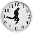 thumbnail image 1 of Mon-Ty Pyth on Inspired Silly Walk Reloj de pared, Ministerio de Silly Walks Reloj, Walking Man Silent Wall Clocks, Reloj de pared Inspirado en la comedia británica, Relojes para dormitorio Cocina Sala de estar Regalos escolares Zhivalor BST3079425, 1 of 5