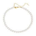 thumbnail image 1 of LYMAYTER Collier en Fausse Perle Collier pour Femme - Fausse Perle, Cyyltable Ajustable, Rétro, 1 of 7