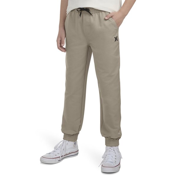 Hurley Boys' Fleece Jogger Pants - Soft Sherpa Fleece, Elastic Waist, Cozy Winter Pants