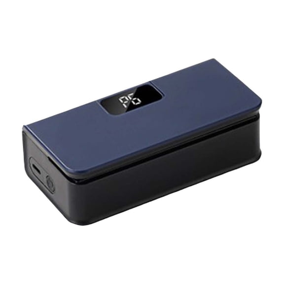 Portable Food Sealer, 6-Speed Screen Display, Type-C Rechargeable, 100-300 Uses Per Charge, Includes 1 Sealing Clip, White or Blue