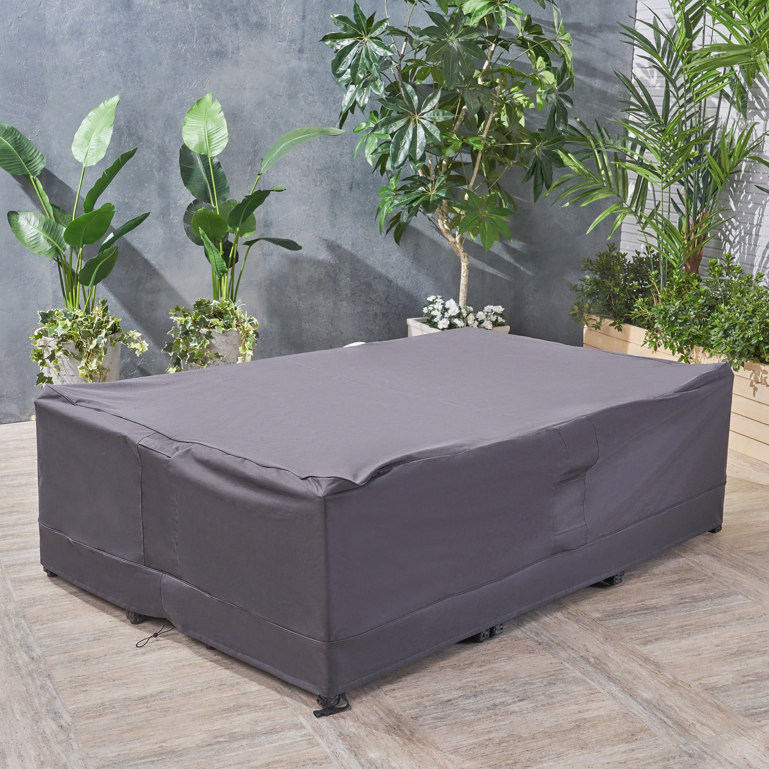 Charlene Outdoor Waterproof Chat Set Cover Gray Walmart Com Walmart Com