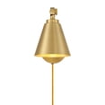 thumbnail image 6 of Meridian M90108NB 1-Light Wall Sconce in Natural Brass (Set of 2), 6 of 7