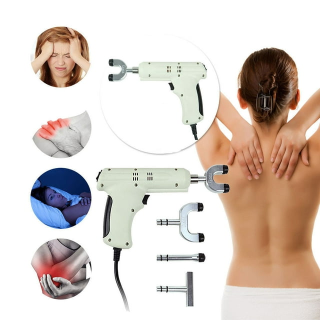 Bilqis Deals Electric Chiropractic Adjusting Tool Spine Activator White