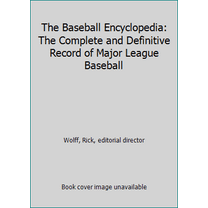 Pre-Owned The Baseball Encyclopedia: The Complete and Definitive Record of Major League Baseball (Hardcover) 0025790412 9780025790414