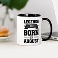 thumbnail image 3 of CafePress - Legends Are Born In August Mugs - 11 oz Ceramic Mug - Novelty Coffee Tea Cup, 3 of 4