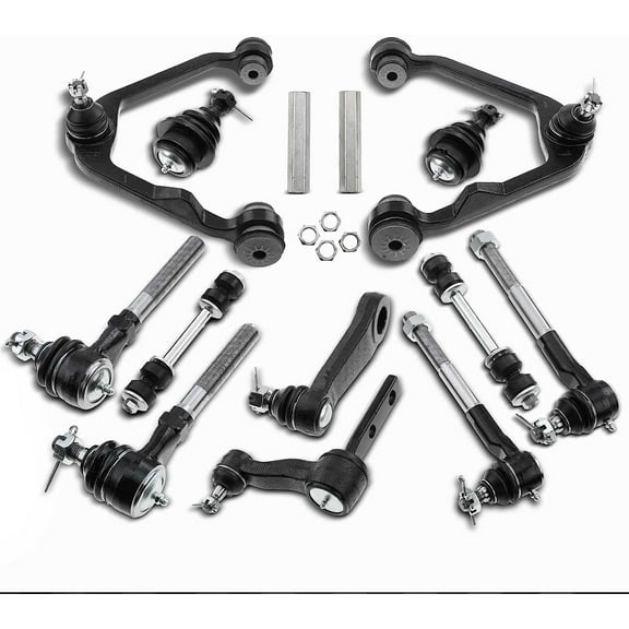 A-Premium 14Pcs Front Kit, Upper Control Arm, Sway Bar Link, Tie Rod End, Ball Joint, Compatible with Ford F-150 1997-2003 F-150 Heritage 2004 F-250 1997-1999 Expedition Lincoln Navigator Blackwood