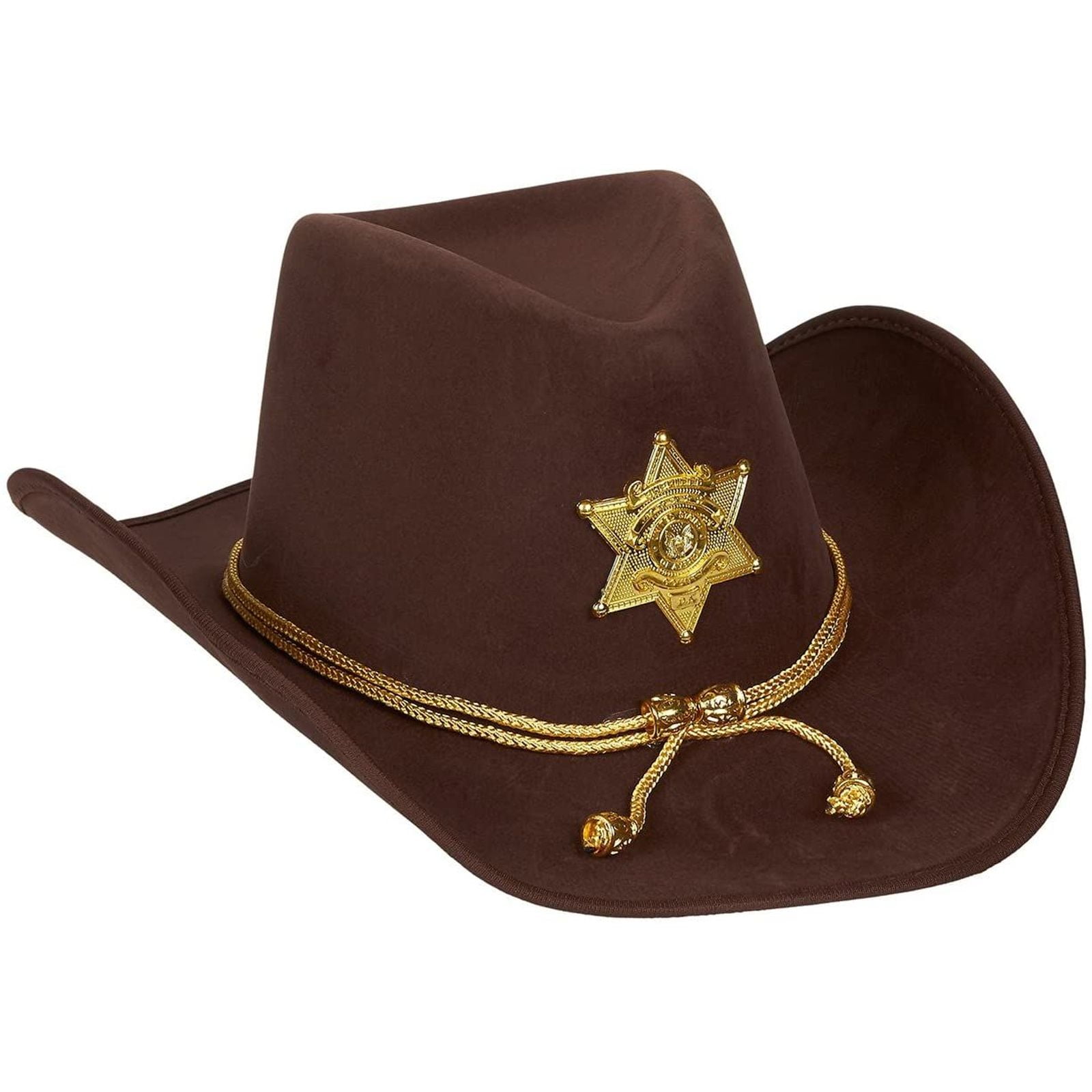 2-Piece Kids Western Hat and Blue Paisley Bandana Cowboy Hat Birthday Halloween Costume Accessory
