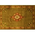 thumbnail image 1 of Ahgly Company Indoor Rectangle Persian Yellow Traditional Area Rugs, 7' x 10', 1 of 4