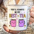 thumbnail image 2 of Taza de café Gossby Best-Tea, 330 ml, cerámica blanca, 2 of 9