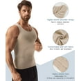 thumbnail image 5 of MANIFIQUE Gynecomastia Compression Shirts for Men, Tank Top Body Shaper, Fajas para Hombres, Slimming Undershirt, 5 of 7