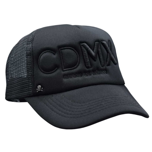 Gorra Trucker Negra Unitalla CDMX Colores