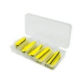 thumbnail image 3 of 15x Fly Tying Foam Bodies Diy Fishing señuelos profesionales cebos livianos altos Negro amarillo, 3 of 8