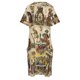 thumbnail image 4 of Vestido de bolsillo suelto para mujer embarazada patrón de cartas de Tarot vestidos para mujer ropa de verano, 4 of 6