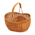 thumbnail image 2 of Cesta de mano, cesta de almacenamiento con asa, cesta tejida para sala de estar, cocina, bebé Grande, 2 of 9