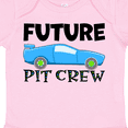 thumbnail image 4 of Inktastic Future Pit Crew Blue Race Car Boys or Girls Baby Bodysuit, 4 of 5