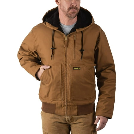 Walls Men's Insulated Flex Duck Hooded Jacket (Best Insulated Jacket 2019)