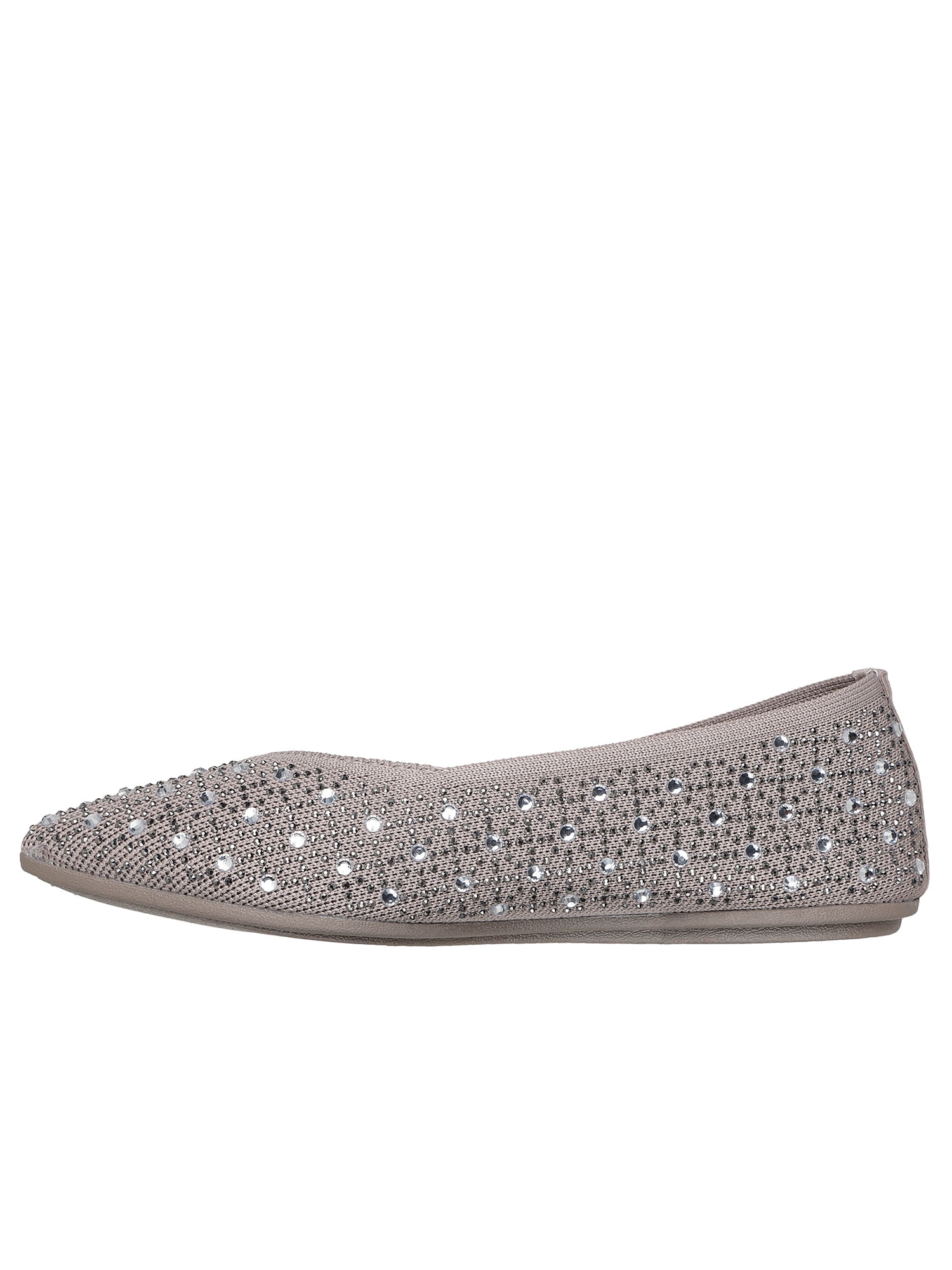 Skechers Women's Cleo Point - Gleam N' Glow Knit Ballet Flat