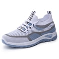thumbnail image 2 of CHENge Sneakers for Women Black Relaxed Fit Lightweight Wide Width Low Top Womens Dress Shoes Athletic Mesh Sneakers for Jogging Gym Workout, 2 of 7