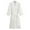 White, variant on Cotton Waffle Kimono Bathrobe for Men & Women Cozy Leisurewear Color: Light Blue Size: XL