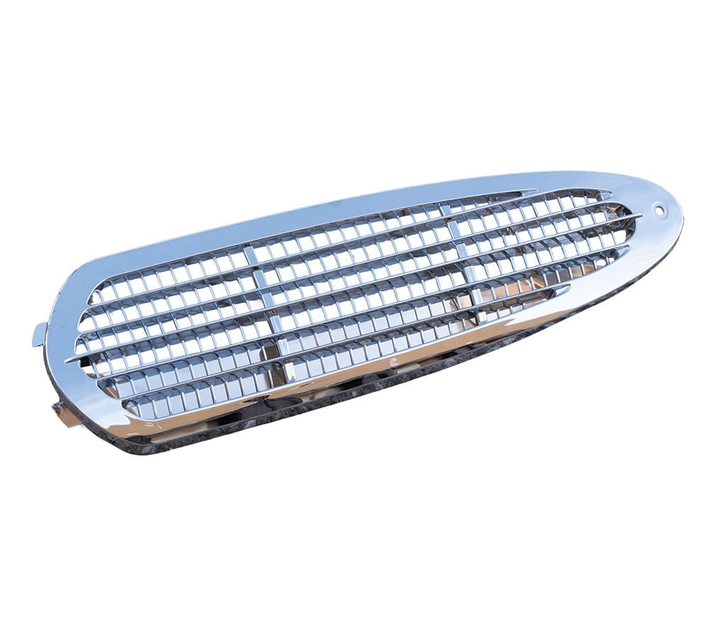 Upper Intake Grille Air Vent Compatible w/ 2002-2018 Freightliner M2 100, 106, 112 Semi Truck, Front Hood Side Air Intake Vent