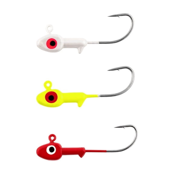 Tsunami Jig Heads Fishing Lure 1/8 oz. – Assorted Colors