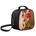 thumbnail image 2 of Zootopia Insulated Lunch Bag Cartoon Backpack, Reusable Thermal Cooler Tote for School Picnic Travel, Water Resistant Zipper Lunch Box Carry Bag Large Capacity Reusable Cooler Bag CZX9-3, 2 of 6