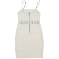 thumbnail image 2 of GUESS Kamilla Bodycon Vestido para Mujer, Blanco Hueso, PequeÃ±o Guess ceÃ±ido, 2 of 2