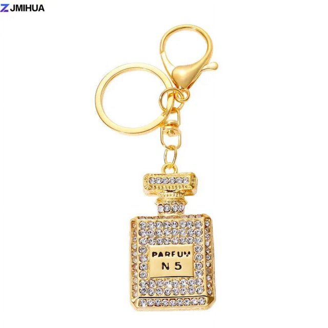 Llaveros de moda con lazo de Koala para mujer y niña, llaveros con diamantes de imitación brillantes, Cartera de bolso, adorno colgante, regalos