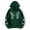 Green, variant on Women's Zipper up Hoodie Gothic Butterfly Printing Hooded Sweatshirts Y2K Retro -Graphic Jacket Outwear