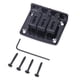 thumbnail image 2 of Montaje de sillines de Puente de guitarra eléctrica Yuyangstore de 3 cuerdas con herramienta de Tornillos y 4 llaves Negro, 2 of 8