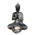 thumbnail image 1 of Portavelas de Buda, figura, portavelas, escultura, sala de estar Plata, 1 of 8