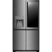 LG URNTC2306N 22.8 Cu. Ft. Textured Steel French Door Counter-Depth Refrigerator