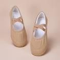 thumbnail image 4 of Children's Soft Soled Dance Shoes Solid Color Practice Shoes with Elastic Shoelaces, 4 of 9