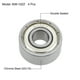 thumbnail image 2 of Rodamientos de bolas 608-10ZZ Z2 8mmx22mmx10mm Doble sellado de acero cromado 4pcs, 2 of 4