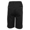 thumbnail image 3 of Men's Cotton Stretch Twill Jogger Lounge Shorts, 3 of 4