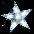 thumbnail image 4 of Lovebay Christmas Tree Topper 9" Five-pointed Star LED Lights String Garland Fairy Lights Home Decoration Christmas Ornament White, 4 of 10