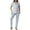 White, variant on Bosfbaoi Women Pajamas Set Notch Collar Soft Sleepwear Pjs Short Sleeve Button Down Nightwear with Long Pants