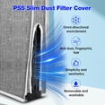 thumbnail image 3 of Dust Cover for PS5 Slim/Playstation 5 Slim Disc & Digital Edition- Grey, 3 of 6