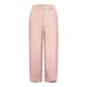 thumbnail image 5 of ¡Liquidación! Pantalones capri para mujer, informales, de verano, talla grande, cintura alta, de algodón, holgados, largos y rectos, color rosa L, 5 of 5
