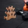 thumbnail image 3 of GOOHOCHY Soporte para mancuernas, soporte para mancuernas, soporte para pesas para gimnasio en casa, almacenamiento para entrenamiento de fuerza, soporte para mancuernas, color caqui, 3 of 8