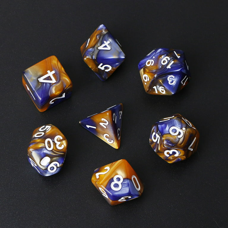 Black and Red Acrylic D4 Dice – Tabletop Supply